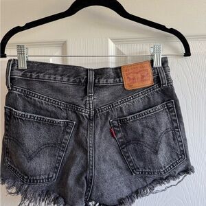 Levi's Women's Gray Denim Shorts